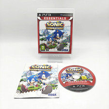 Sonic Generations PS3 Playstation 3 Gioco per Console Sony PAL Ita Uk Completo