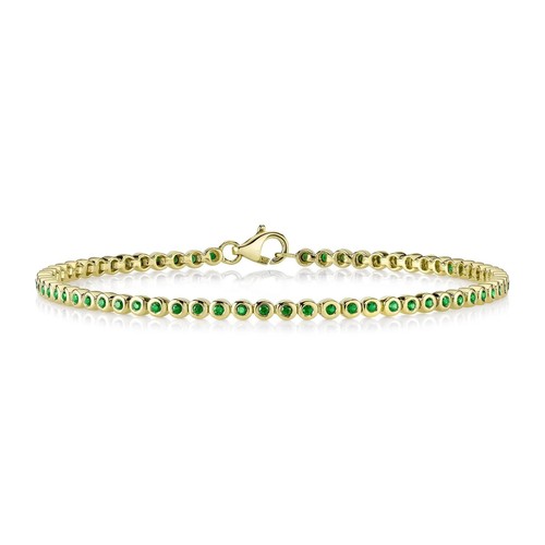 14k oro giallo smeraldo - 14k,