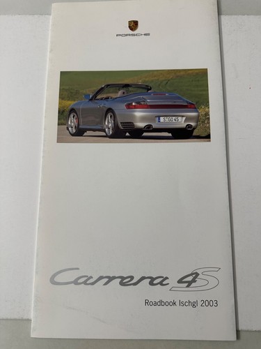 Porsche carrera roadbook - carrera, 4s