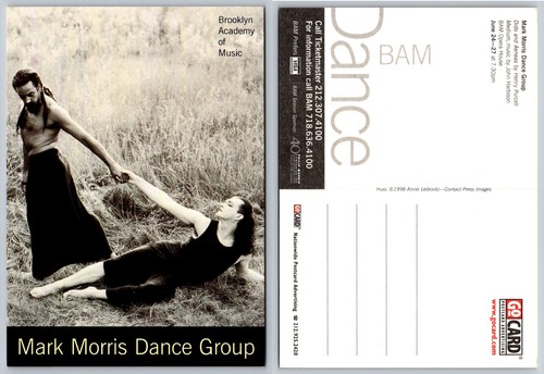 Cartolina mark morris gruppo - mark,