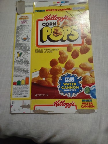Scatola cereali kellogg - scatola, corn