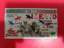 Biglietto Lotteria Nazionale