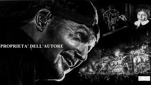 Vasco rossi ritratto autografo - vasco,