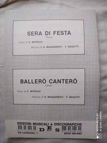 Massarenti f bagutti - f.,