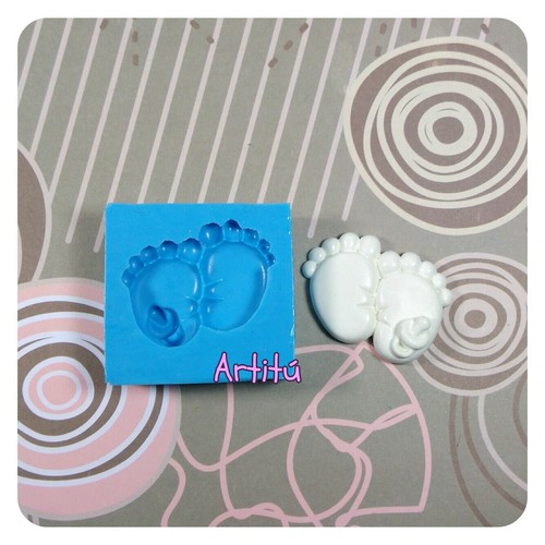 Stampo silicone piedini