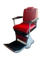 Sedia da Barbiere Anni 70 Vintage Modernariato Barber Shop Made in Italy