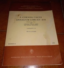 P. CORNELII TACITI TACITUS ANNALIUM LIBRI XV XVI ANNALES FRANZ RÖMER ROMER 1976