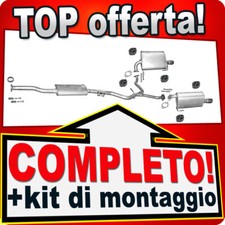 Scarico Completo per SUBARU LEGACY IV 2.5 SW Familiare / OUTBACK III 2.5