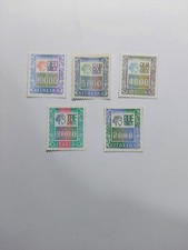 Francobolli italia Lire, 10000, 5000, 4000, 3000, 2000 Nuovi