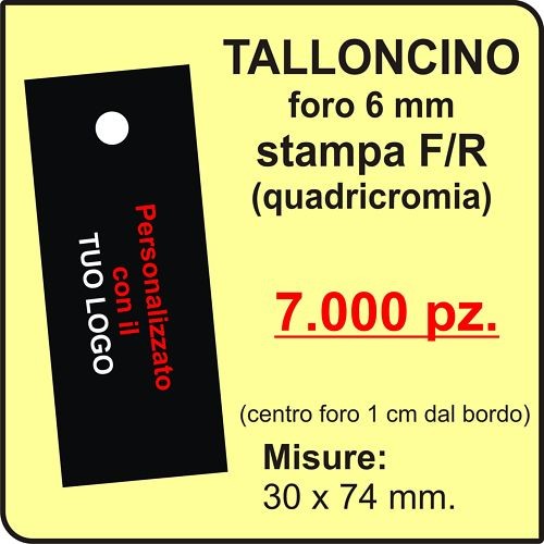Cartellini con logo per - logo,