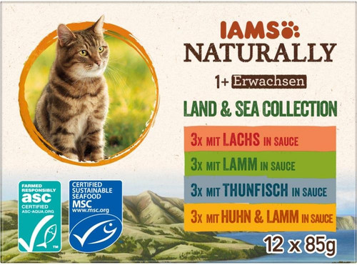 Iams naturally land sea - naturally,