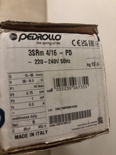 Pompa sommersa per pozzi - pompa,