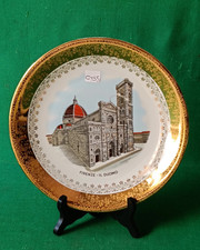 PIATTO DA PARETE RICORDO FIRENZE - IL DUOMO SOUVENIR ITALY VINTAGE. CY95
