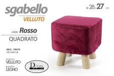 Pouf sgabello poggiapiedi - pouf,