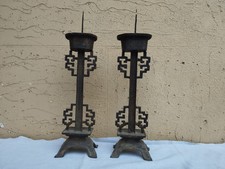 ANTICA COPPIA DI CANDELABRI