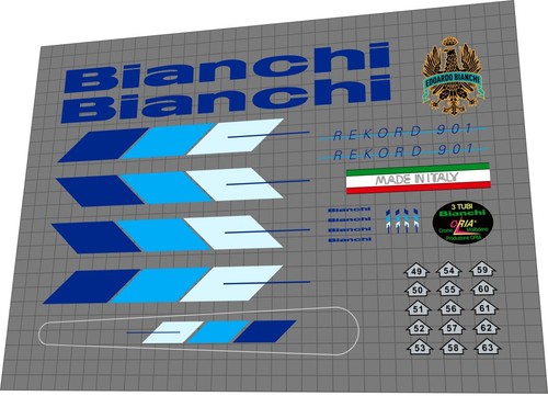 Set decalcomanie bianchi - set,