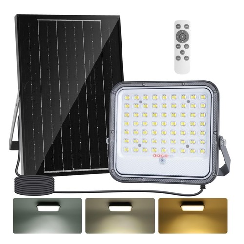Faro led solare aigostar - faro, 100w
