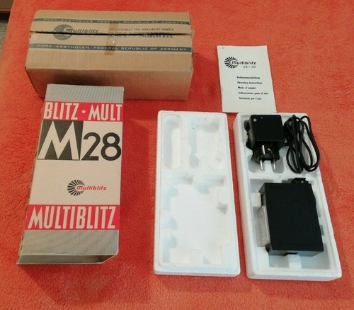 Flash multiblitz con carica - con,