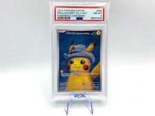 Pokémon PSA 8 Van Gogh Museum Pikachu with Grey Felt Hat Promo Card Inglese Eng