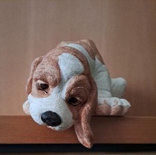 ARTEFICE DOMENICO ESPOSITO  STATUINA CANE CAGNOLINO VINTAGE ANNO 1995