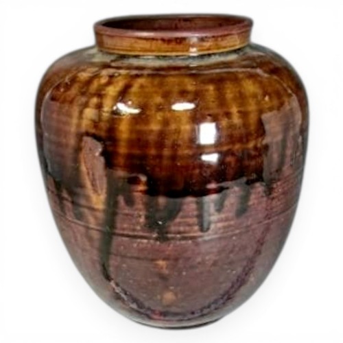 Antico vaso ceramica seto - antico, edo