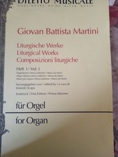 Giovan Battista Martini Opere