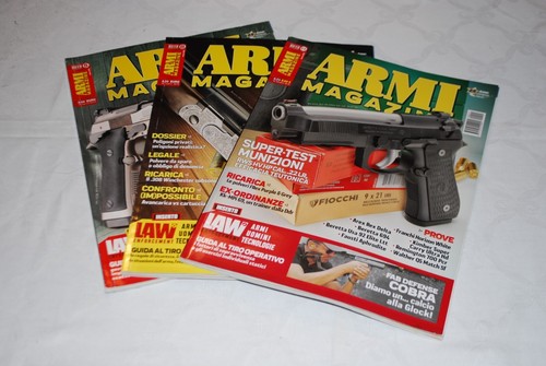Lotto riviste armi magazine - armi,