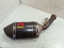 TERMINALE SCARICO AKRAPOVIC PER SUZUKI GSX-R 750 2006 2007
