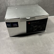 Leica M7 0.72 Black Confezione