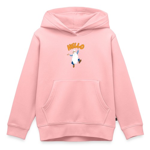 Felpa con cappuccio hello - con,