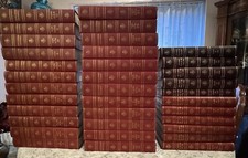 ENCYCLOPEDIA BRITANNICA 15th EDITON RED CALF COMPLETE SET OF 24 +YR BKS 58-61