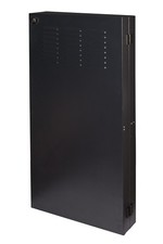 ARMADIO RACK DA MURO VERTICALE 2U 650X1082X115  COLORE NERO PER SERVER PROFONDI 