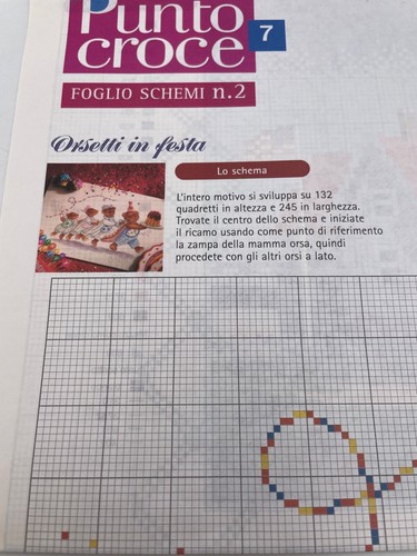 Schema punto croce normandia - punto,