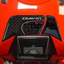 Adesivo 3D Protezione zona chiave moto compatibile con Ducati Diavel v4 2023