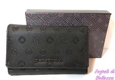 PORTAFOGLIO PIERRE CARDIN DONNA IN ECOPELLE COLORE NERO