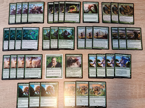Mtg mazzo carte magic verde - mazzo,