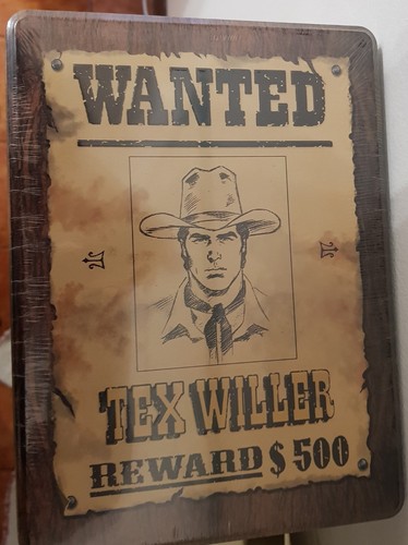 Tex willer wanted box - tex,