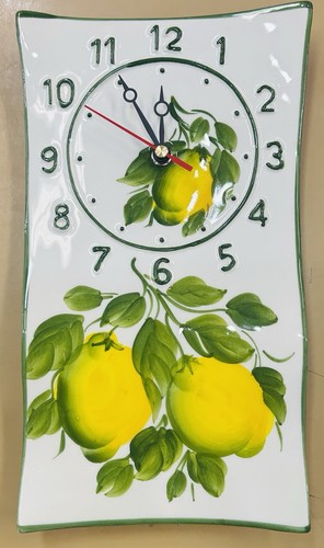 Ceramica bassano orologio - di, bassano: