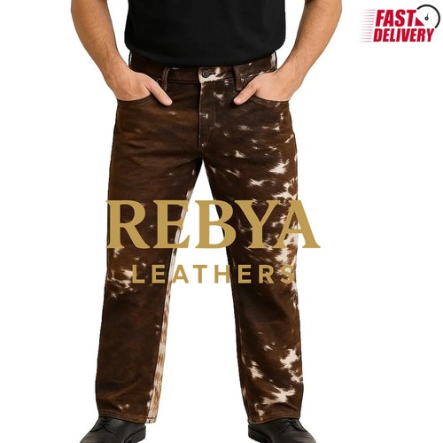 Pantaloni uomo pelle di - in,