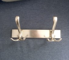 Vintage Attaccapanni Appendini Appendiabiti 2 Ganci Metallo