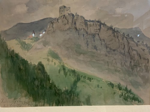 Acquerello rovina landegg - acquerello, di