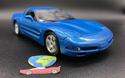 Bburago chevrolet corvette - bburago,