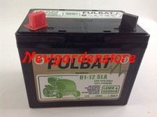 Batteria gel avviamento elettrico trattorino tagliaerba 12V 32Ah 400 A spunto 