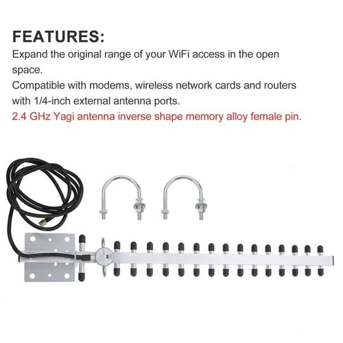 Antenna nera compatibile - antenna,