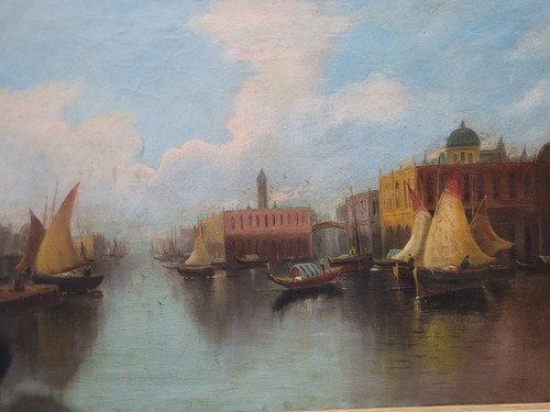 Dipinto canal grande venezia - dipinto,