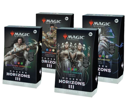 Magic tcg display commander - 4x,