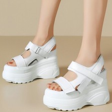 Sandali zeppe decolte donna