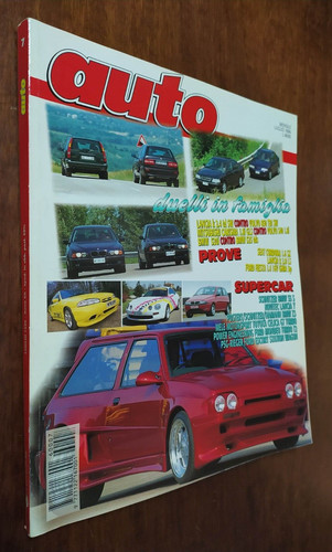 Rivista auto conti 7 1996 - auto, n°