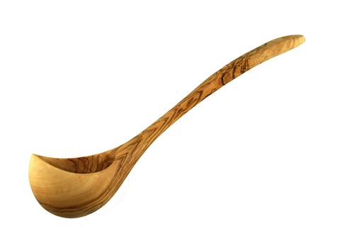 Mestolo legno ol ivo - mestolo, d