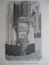 SICILIA PALERMO DUOMO PILA